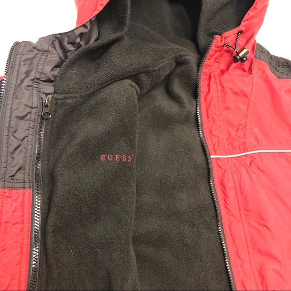Vintage Guess 2 in 1 Windbreaker - Picture 5 of 5